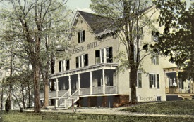 The Riverside Hotel was at the foot of Main St at the Wallkill River.