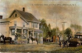 Post marked 1909 Ohioville, NY